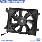 A/C Condenser Cooling Fan with Motor for Hyundai Elantra (2001–2006)
