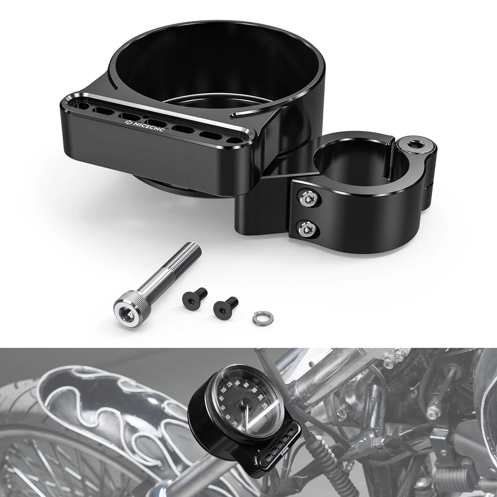 Speedometer Bracket Relocation Clamp for Harley Forty Eight XL1200X (2010–2023)