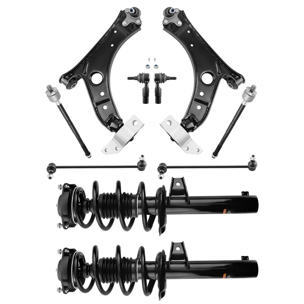 Front Struts + Control Arm for Volkswagen Jetta (2006–2014)