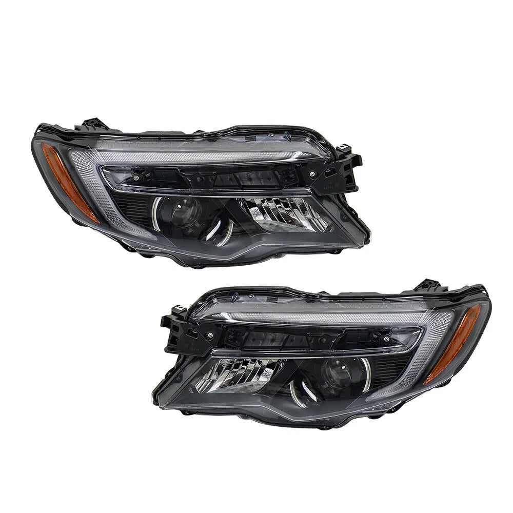 Set of 2 LED Headlights for Honda Pilot/Ridgeline/Passport (2016–2022)