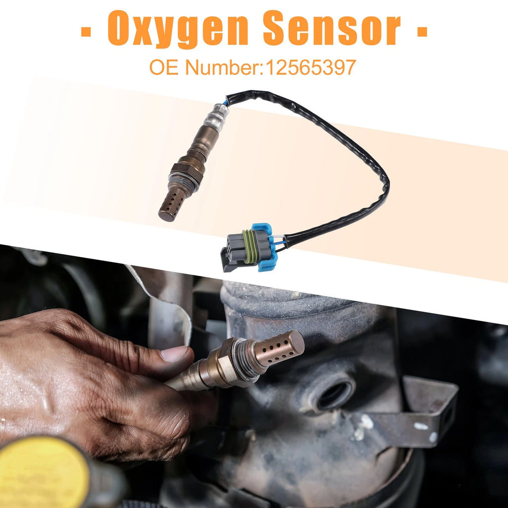 Oxygen Sensor Set of 2 for Chevrolet Silverado 2500 3500 (No. 12565397)
