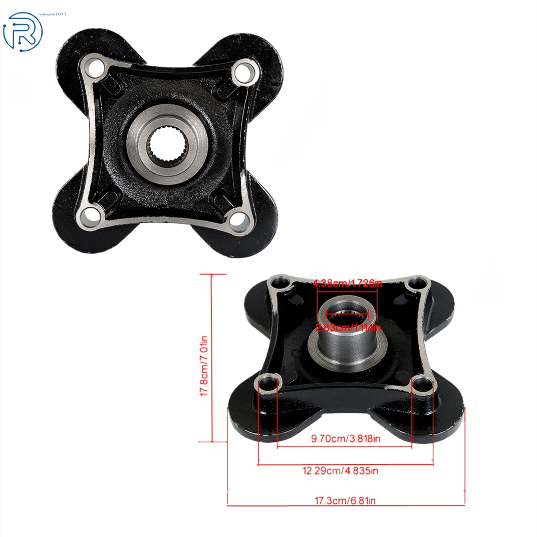 2X Wheel Hub Kit for Polaris RZR XP 1000 EPS (2014–2017)