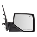 Set of 2 Heated Manual Fold Power Mirrors for Ford Explorer (2006–2010) Chrome