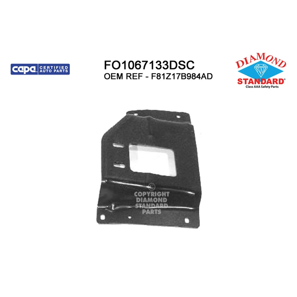 Replacement Steel Front Passenger Bumper Mounting Plate for 2000 Ford Excursion