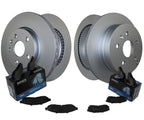 Front & Rear Brake Kit Rotors & Akebono Ceramic Pads for Chevy Equinox GMC Terrain (2010–2017)