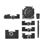 Set of 6 Wedge Type Quick Change Tool Post Holders for Lathe (AXA 250-111)