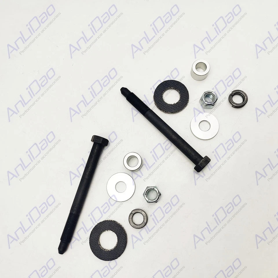 2Pcs Bell Housing Rear Engine Transom Mount Bolt Kit for Mercruiser (10-97934A1)