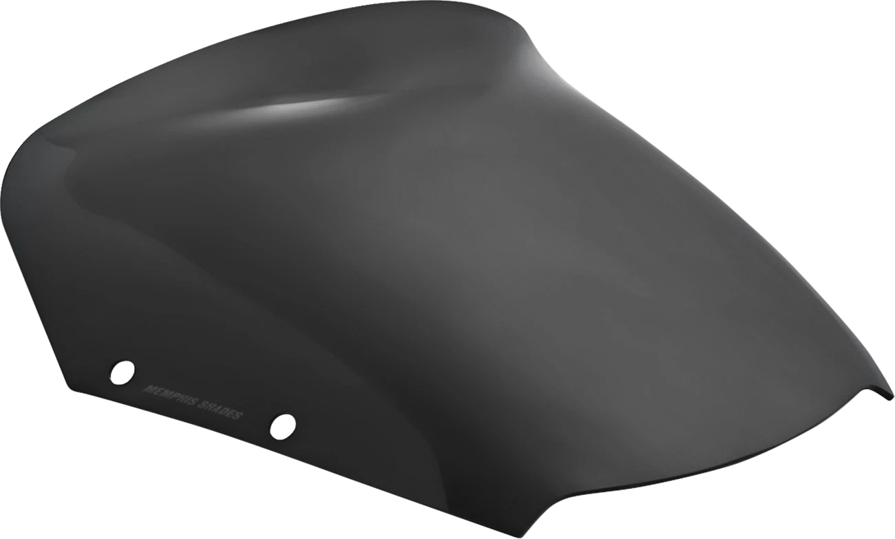 6" Spoiler Windshield for Harley FLHX (2014–2023) - Dark Black Smoke MEP89010