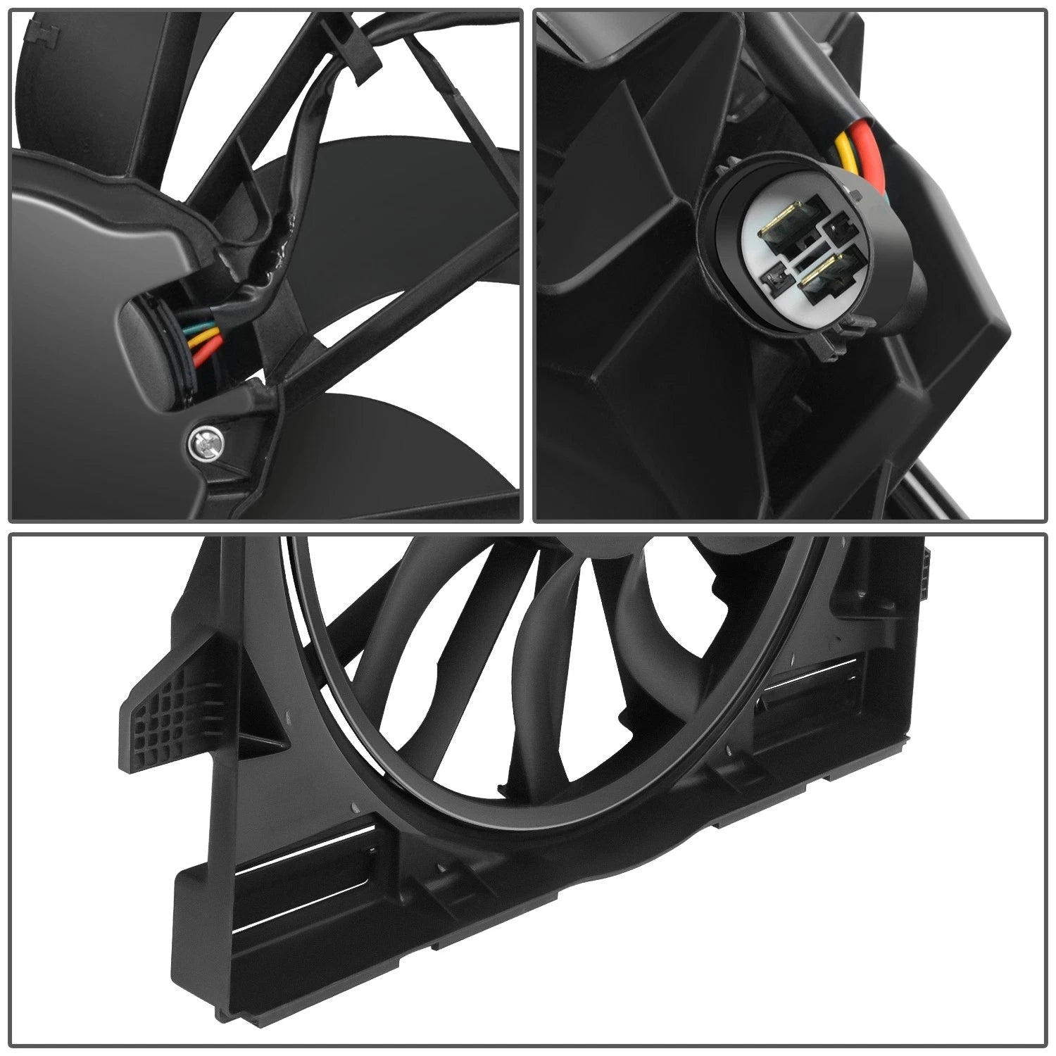 Electric Cooling Radiator Fan Assembly for Dodge Durango (2021–2025)