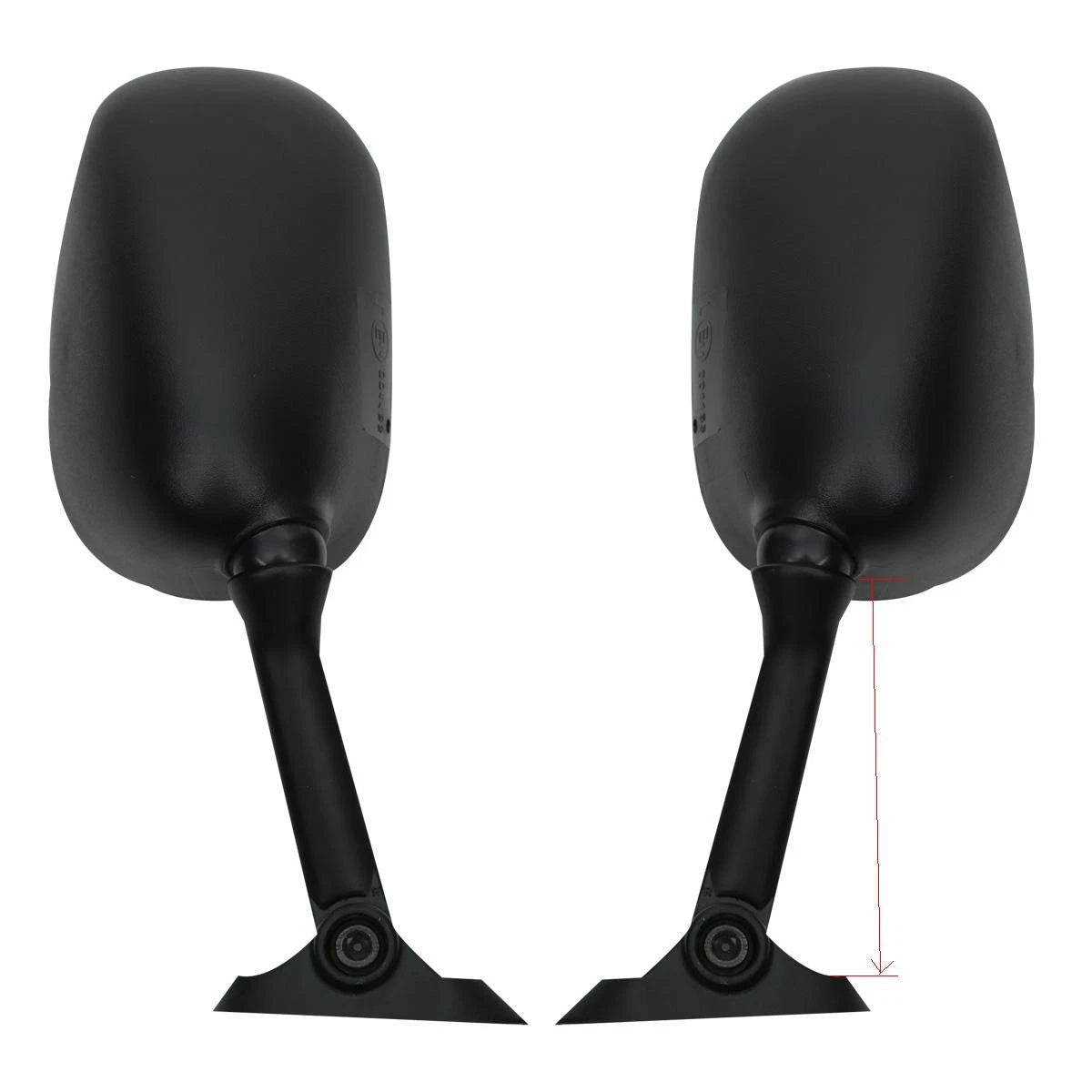 Pair Rear View Mirrors for Suzuki GSXR1000 (2003–2004) GSXR750 (2004–2005)