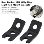 Rear Backup LED Light Pod Mount Brackets for Polaris RZR XP 1000 900 (2014–2020)