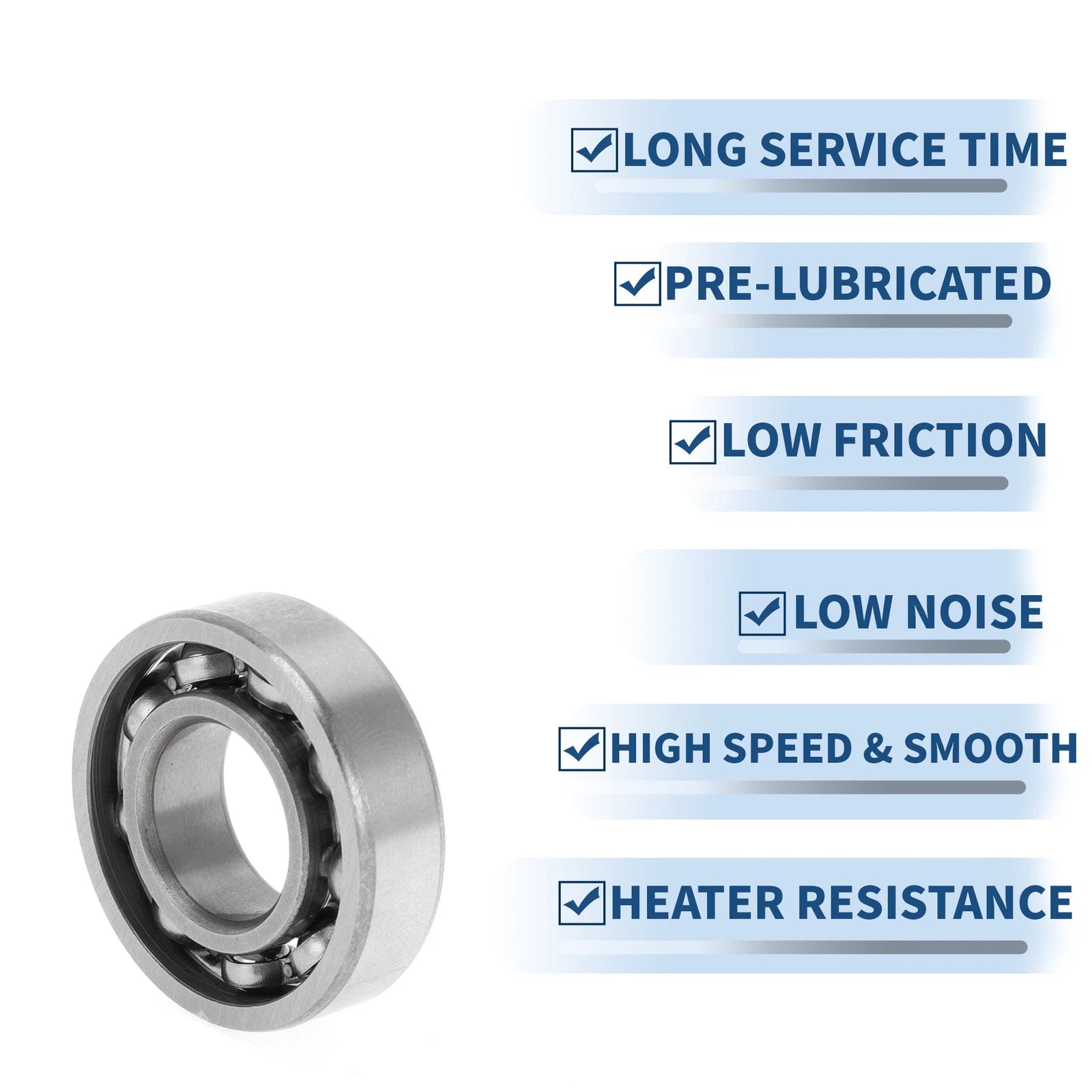 6002 Deep Groove Ball Bearing for Scooter Skateboard Wheel (P0 15x32x9mm)