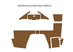 EVA Foam Faux Teak Deck Flooring Step Pad for Monterey M225 (2018)