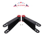 3" Rear Drop Shackles for Chevy Silverado GMC Sierra 3500HD 1500HD (2001–2010)