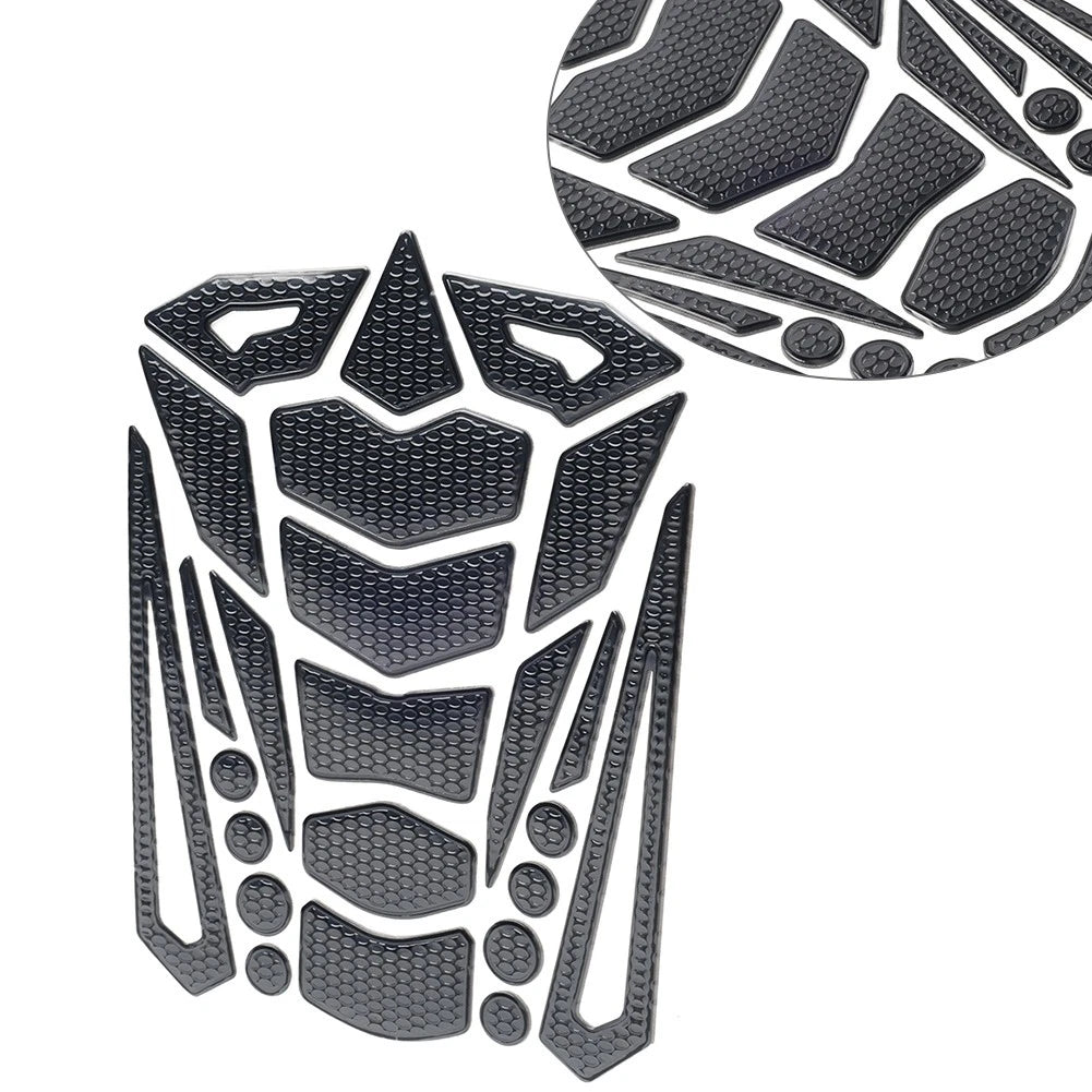 Motorcycle Fuel Tank Pad Cover Guard Protector Decal Grip for