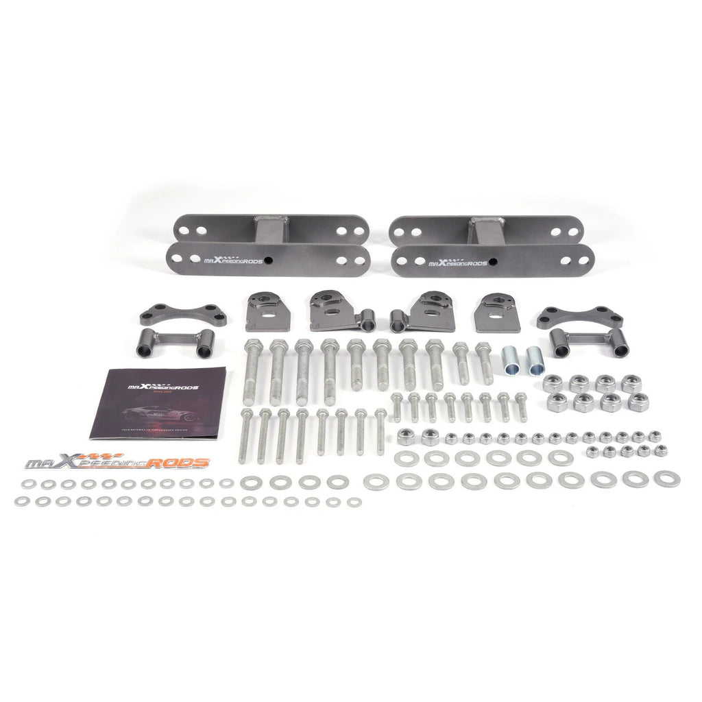 2.5" Front 1.5" Rear Lift Spacer Kit for GMC Canyon, Chevy Colorado (2004–2012)