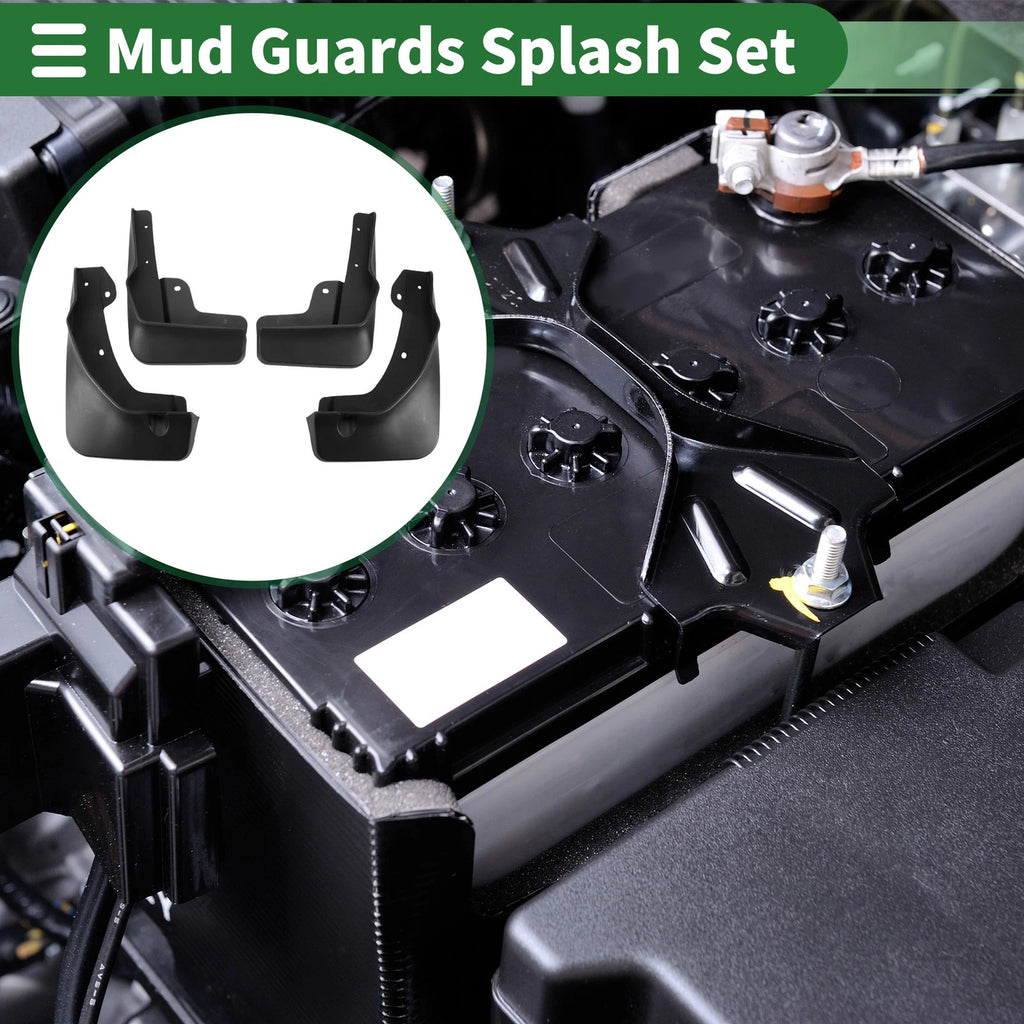Mud Flaps Splash Guards for Chevrolet Orlando (2018–2023) W/ Mounts