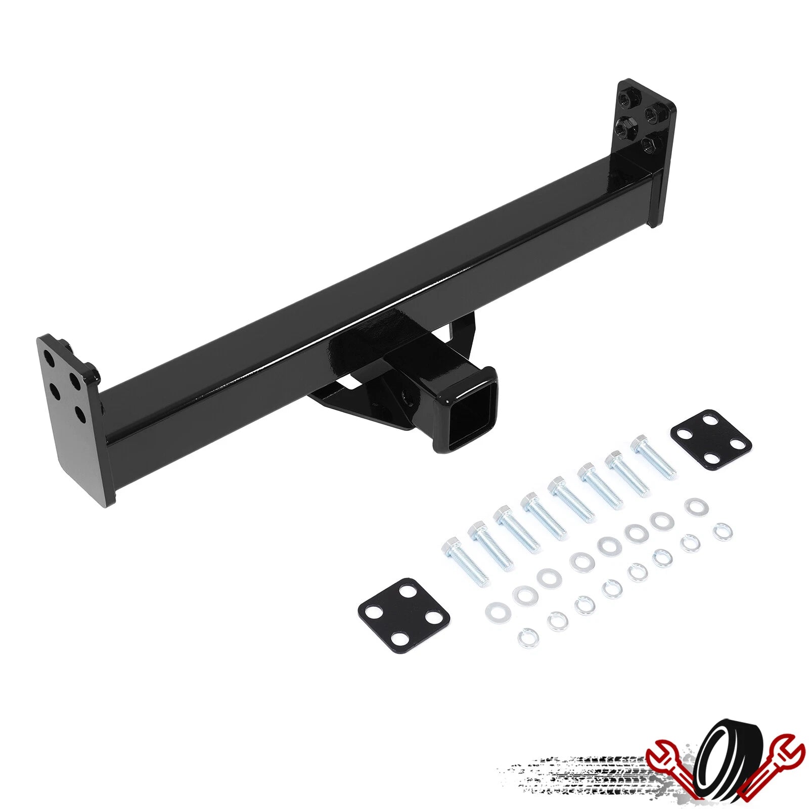 Rear Trailer Tow Hitch 2" Receiver for Jeep CJ5/CJ7/CJ8 Wrangler YJ/TJ (1976–2006)