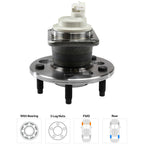 Wheel Hubs for Chevrolet Impala (2000–2001) Front Rear 4-Wheel ABS