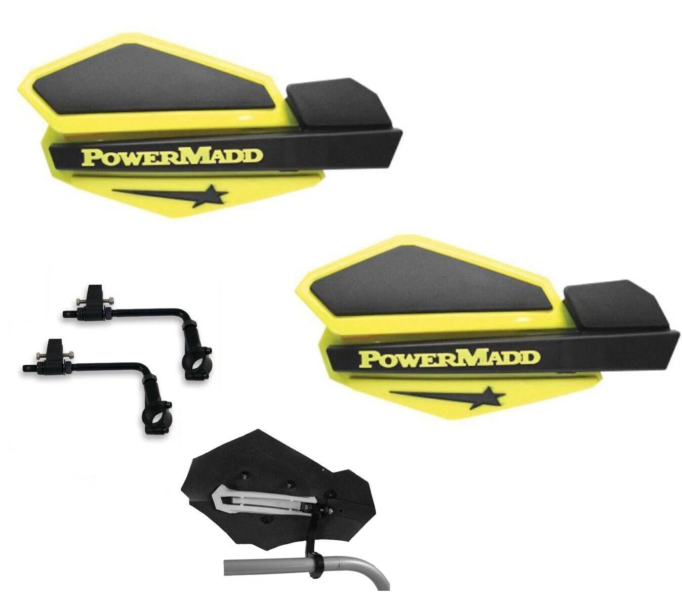 PowerMadd Star Series Hand Guard for Kawasaki Brute Force 750 (2005–2023)