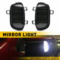 2X Smoked Side Mirror Task Lights for Chevy Silverado/GMC Sierra (2019–2022)