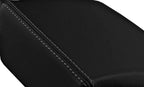 Console Lid Armrest Cover for Buick Regal (2011–2017) - Leather, Black Gray Stitch