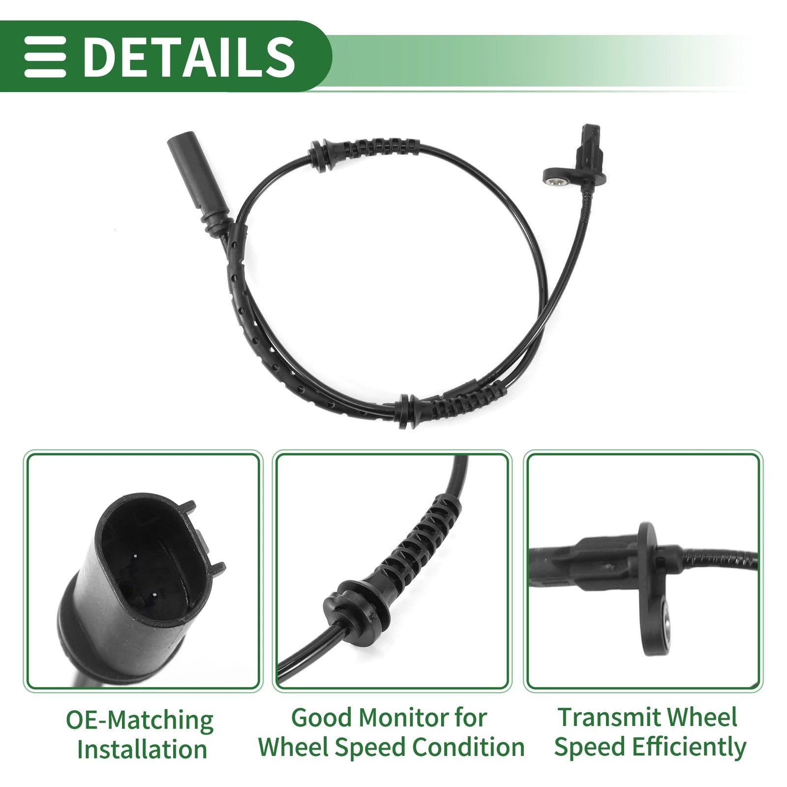 ABS Wheel Speed Sensor No. 34526895657 for BMW X3 (2017–2020)