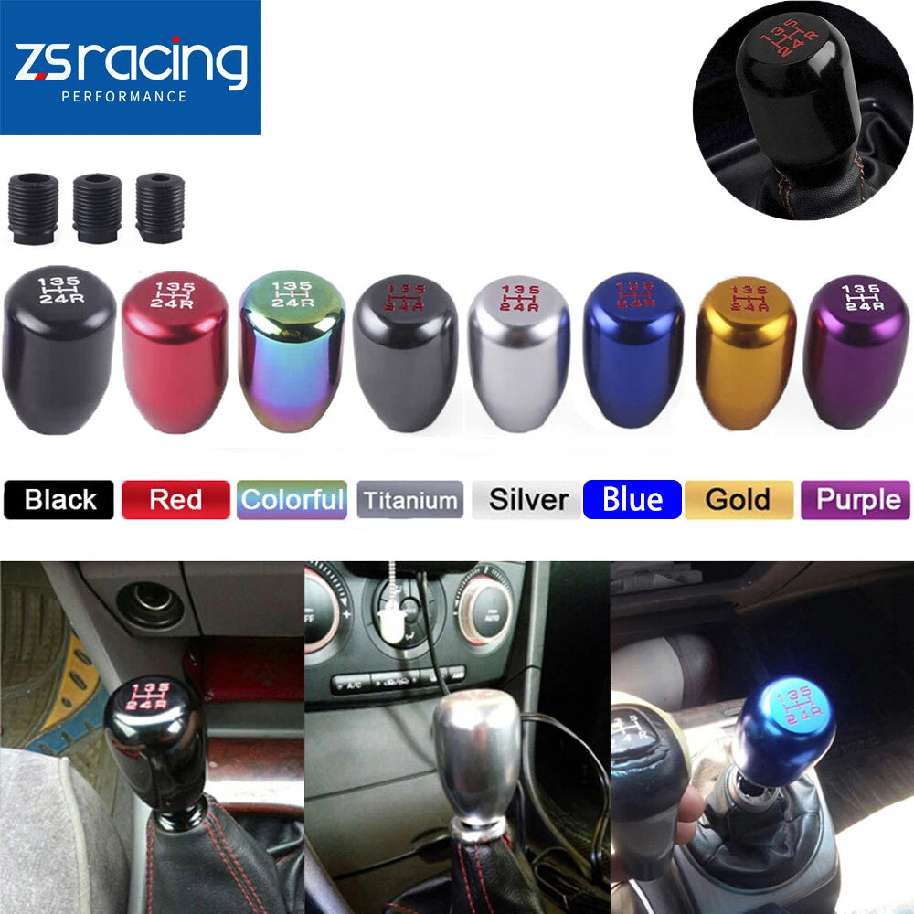 5 Speed Short Gear Shift Knob for JDM Manual Cars