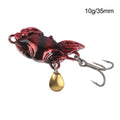 35mm Bass Fishing Metal Crab Spoon Lure 10g Long Casting Bait