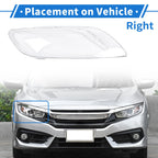 1 Pc Headlight Lens Cover for Audi Q7 (2006–2015) No. 4L0941030 Clear