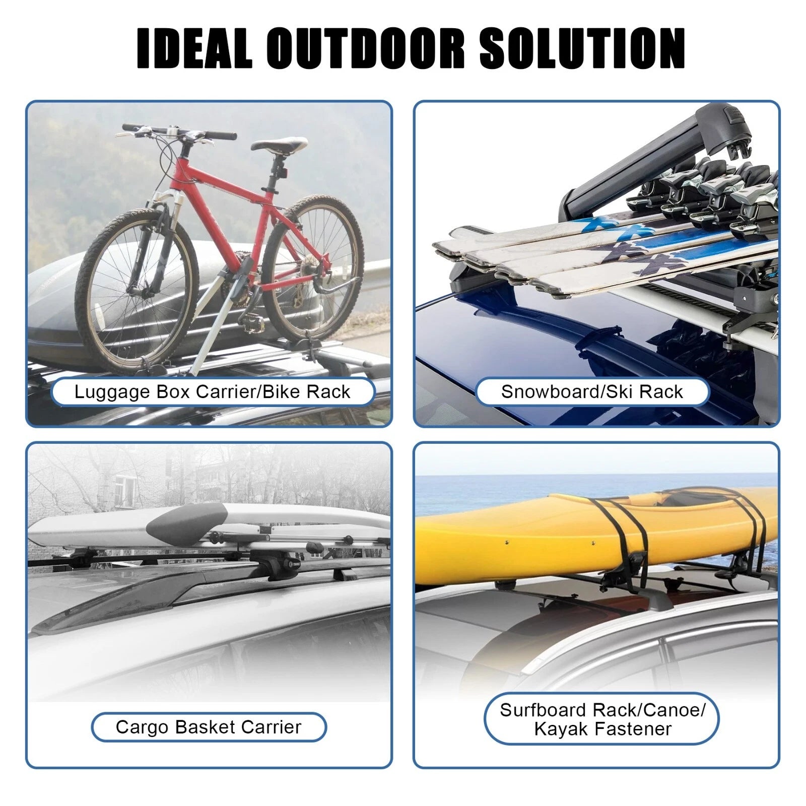 Roof Rack Cross Bars for Honda CR-V (2007-2011)