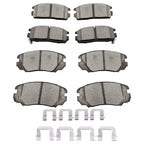 Ceramic Brake Pads for Chevrolet Equinox GMC Terrain (2010–2017)