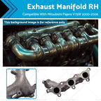 Exhaust Manifold RH for Mitsubishi Pajero V75W (2000–2006)
