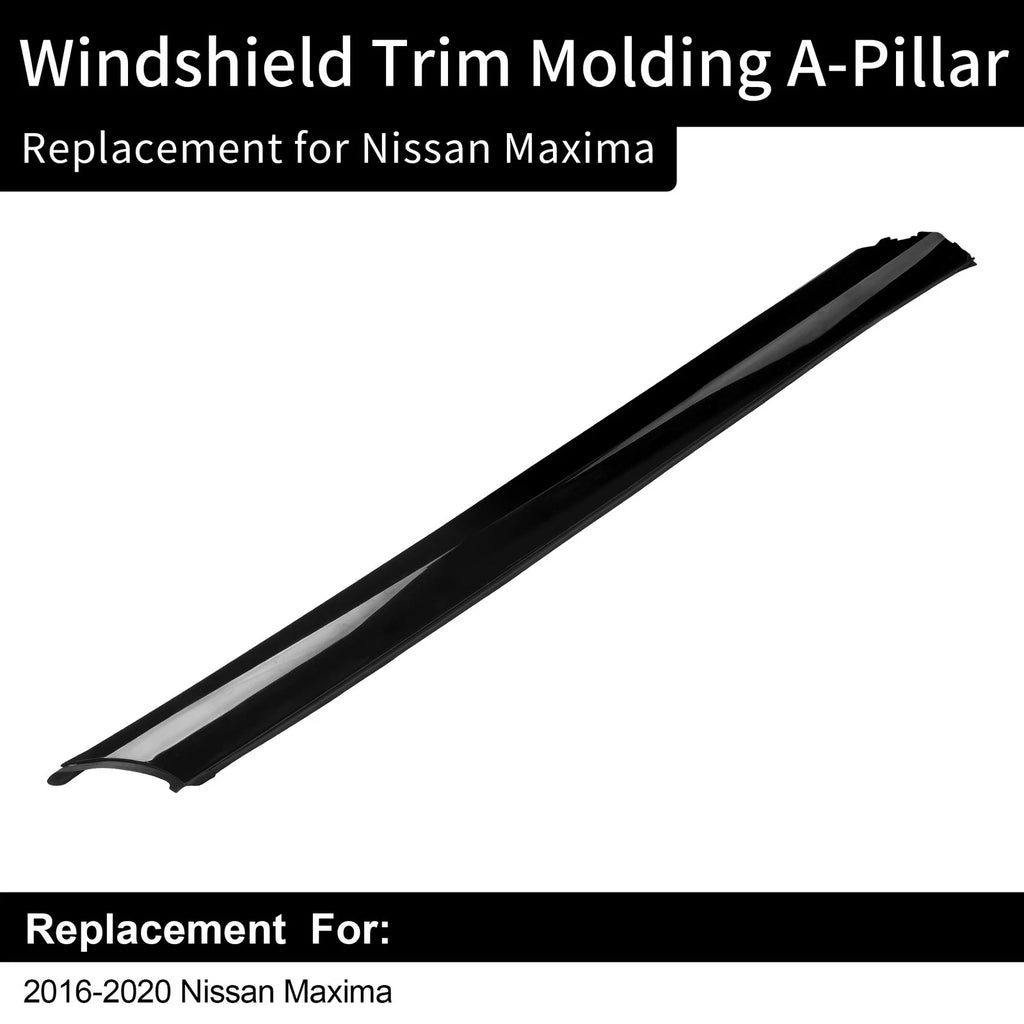 Front Left Windshield A-Pillar Trim Molding for Nissan Maxima (2016–2020)