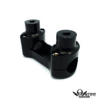 2" Tall Handlebar Riser/Top Clamp Kit for Harley