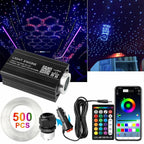500pc Fiber Optic Star Light Kit for Home Car Roof Ceiling