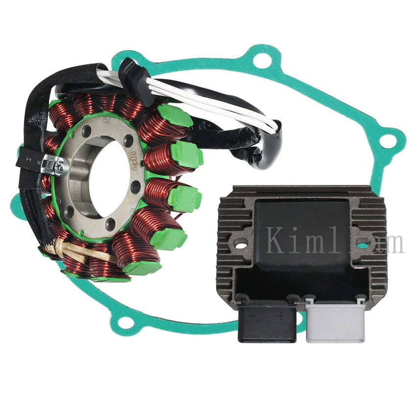 Stator Coil, Rectifier, Gasket for Kawasaki Ninja ZX10R (2008–2010) 21003-0072