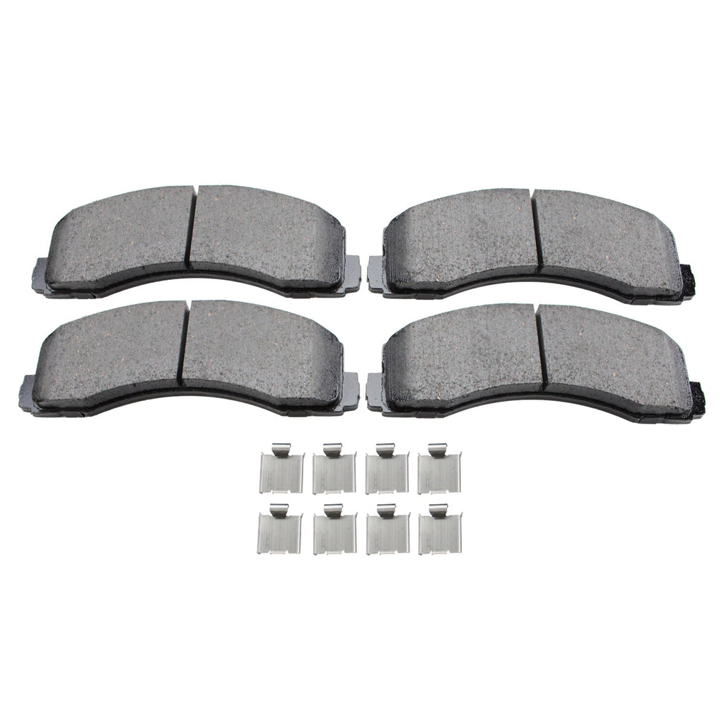 Set of 4 Akebono ProACT Front Disc Brake Pads for Ford F-150 (2018–2020)