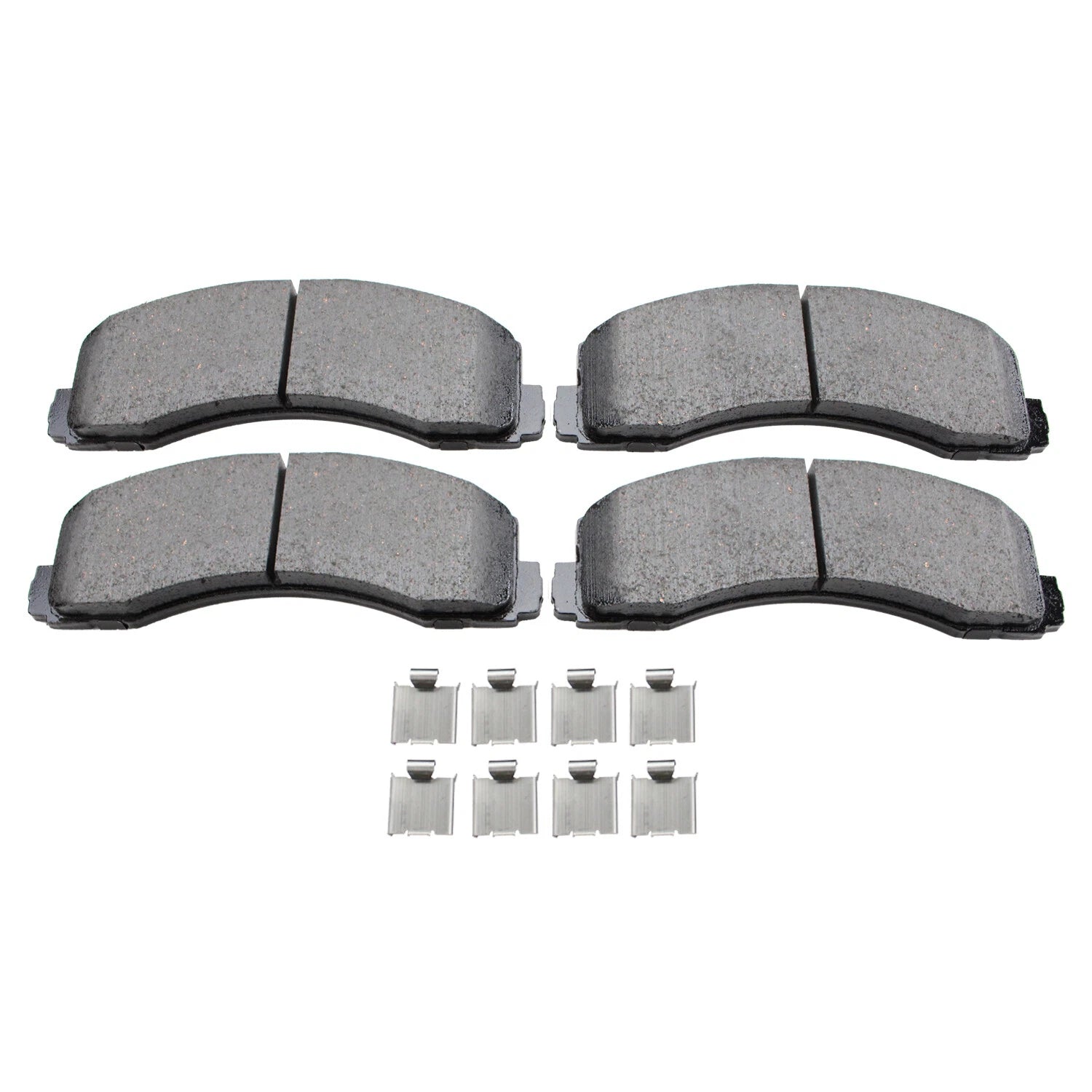 Set of 4 Akebono ProACT Front Disc Brake Pads for Ford F-150 (2018–2020)