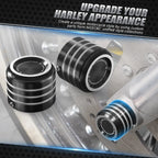 Anodized Front Axle Nut Covers for Harley Seventy Two XL1200V (2012–2022)