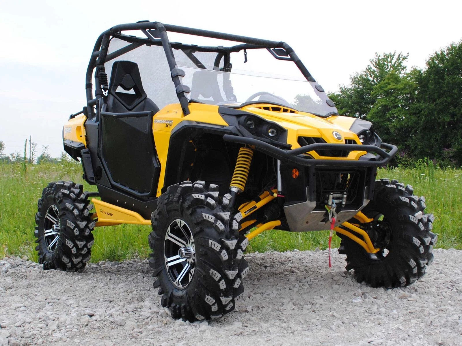 Scratch Resistant Half Windshield for Can-Am Commander 1000/MAX (2021–2023)