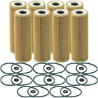 Set of 8 Engine Oil Filters for Ford Lincoln V6 Turbo