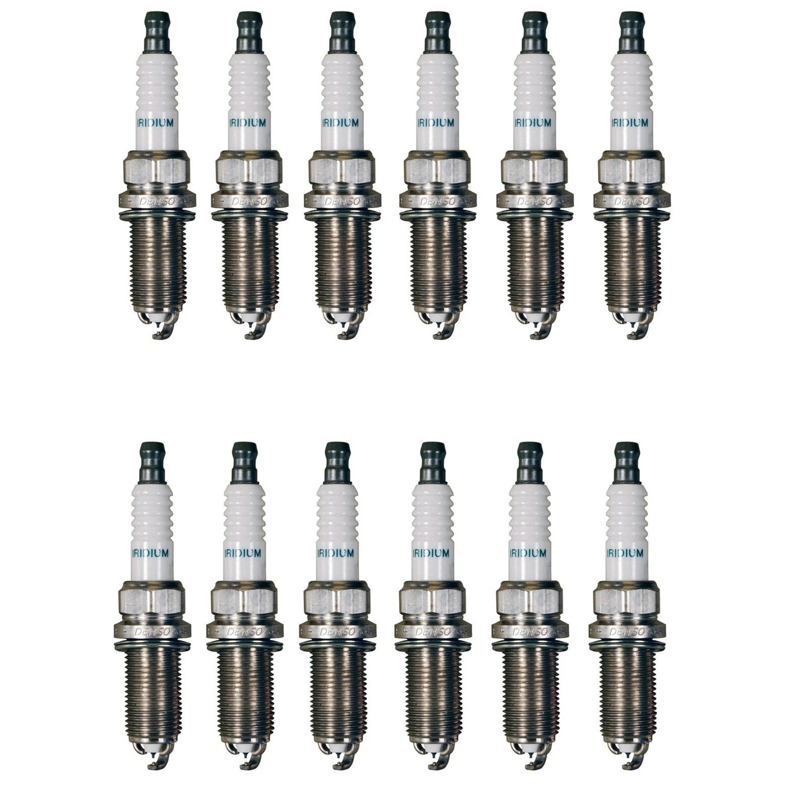 Set of 12 Iridium Spark Plugs for Lexus GS350 GS450h IS250 IS350 RC300 RC350 (2006–2021)