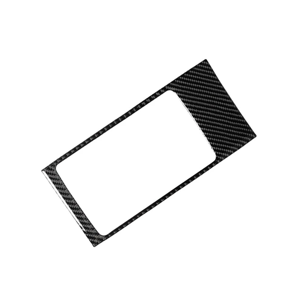 Carbon Fiber Armrest Storage Box Cover Trim for Audi A3 S3 (2013–2020)