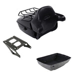 Trunk Backrest Pad Mount Rack for Harley Electra Glide (2014–2026)
