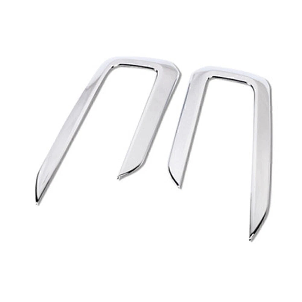 Chrome ABS Front Fog Lamp Shade Cover Trim for Volvo XC40 (2018–2022)