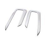 Chrome ABS Front Fog Lamp Shade Cover Trim for Volvo XC40 (2018–2022)