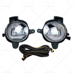 Pair Front Fog Lights LED Dynamic Turn for Toyota Hilux Vigo (2011–2014)