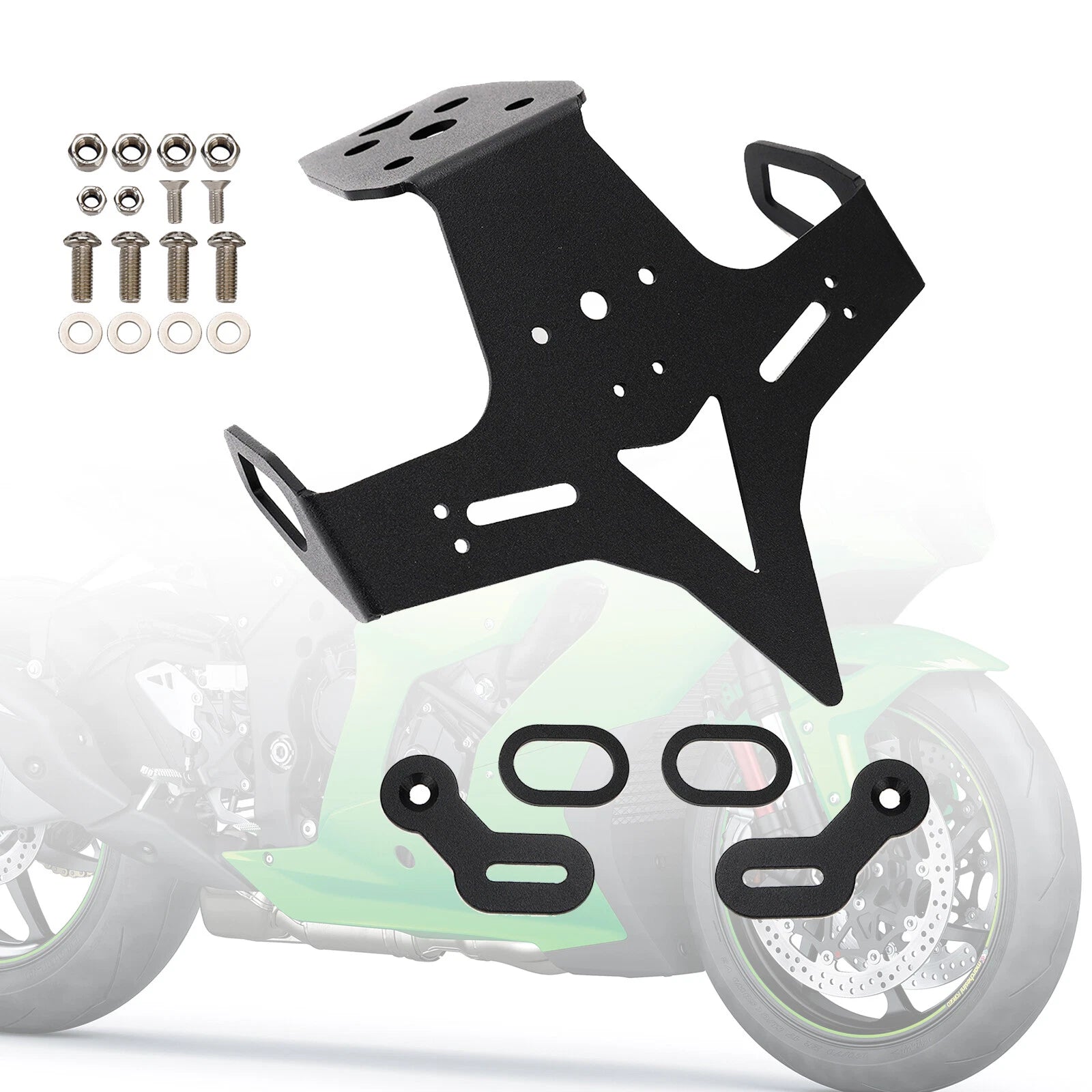 License Plate Holder Bracket for Kawasaki ZX-25R (2021–2022)