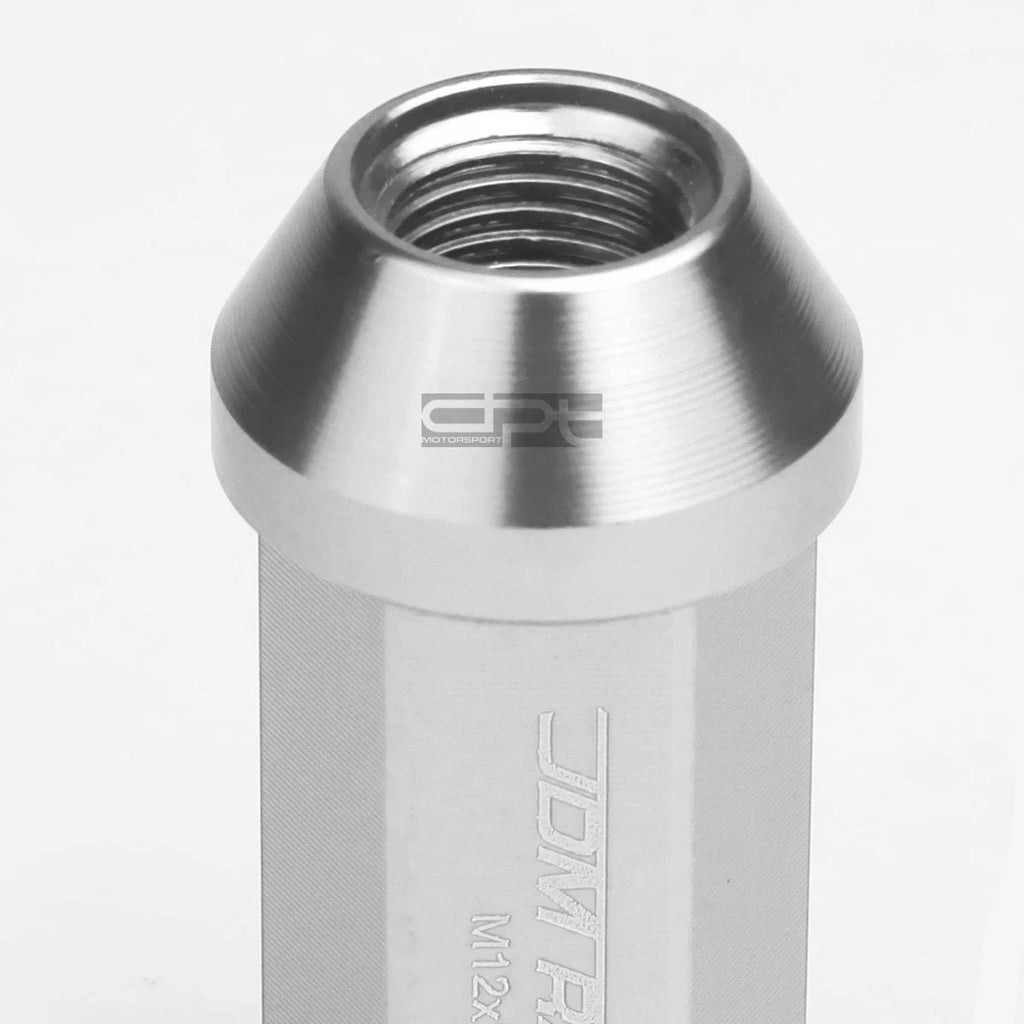 20PCS Closed End M12x1.25 50mm Tall Aluminum Lug Nuts for JDM Vehicles